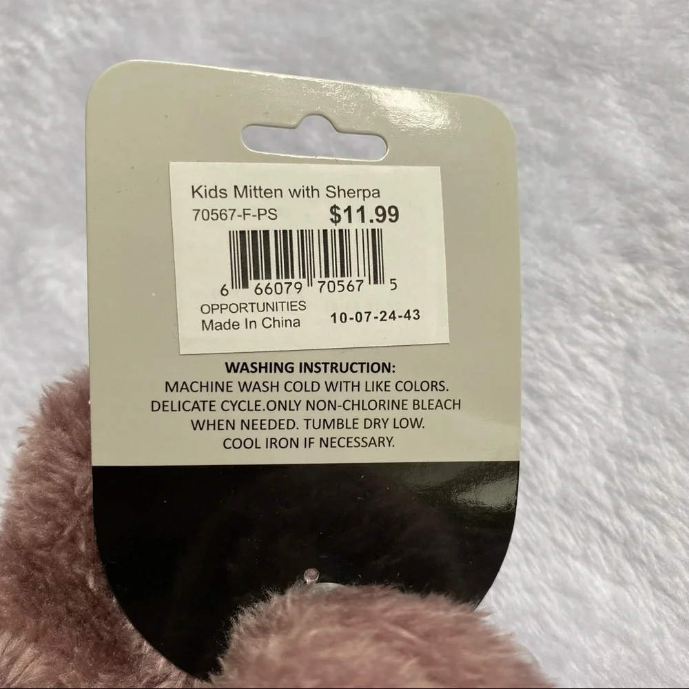 Mia & Tess Baby Mittens - Lavender